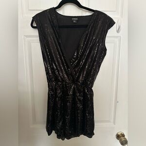 Hommage Sequin Romper